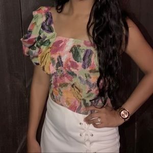 Zara colorful crop top
